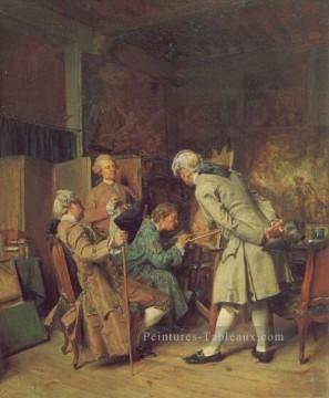  Peinture Tableaux - Les amateurs de peinture classiciste Jean Louis Ernest Meissonier